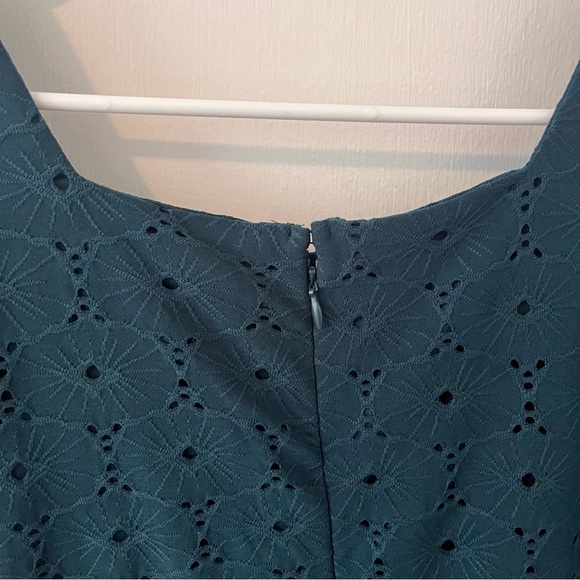 Fig Green Eyelet Dress Womens XL - Picture 6 of 11